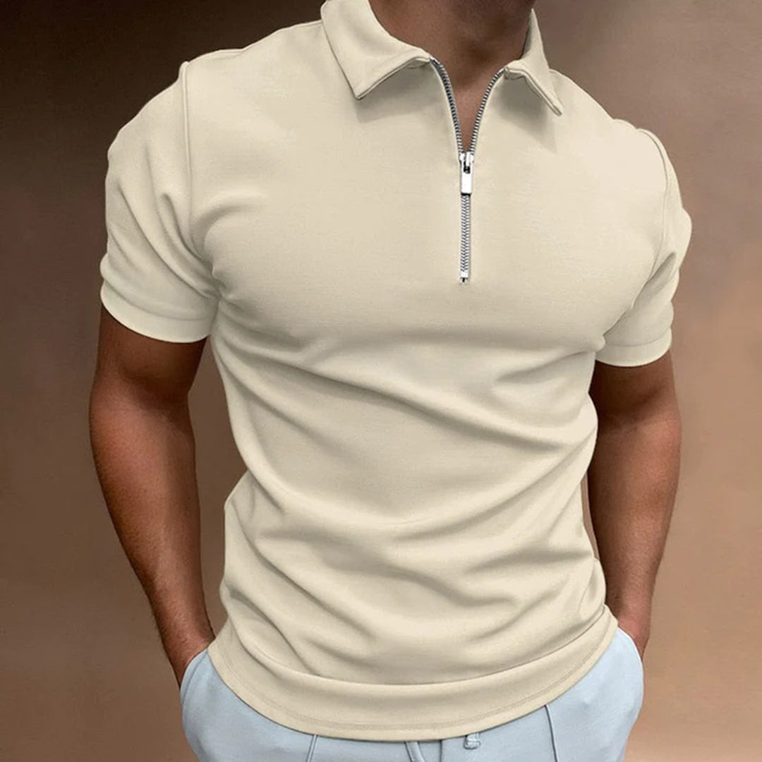 Zip Polo Shirt | Ideal for Summer