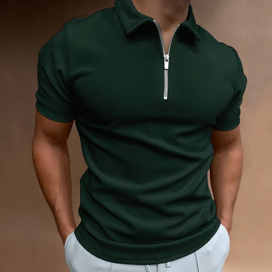 Zip Polo Shirt | Ideal for Summer