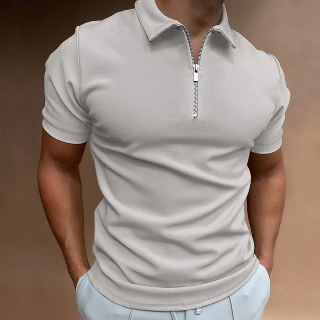 Zip Polo Shirt | Ideal for Summer