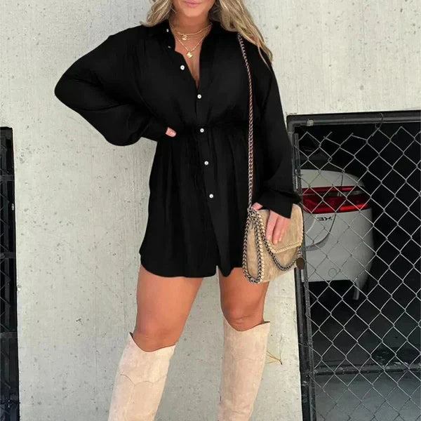 Long Sleeve Romper Dress | Ideal for Summer